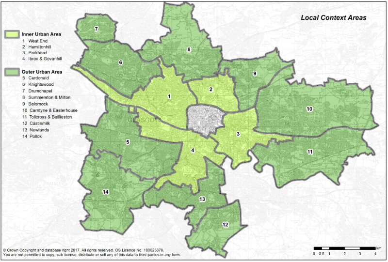 City of Glasgow and the Open Space Strategy exemplar Connecting Nature
